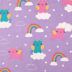 Caticorn Super Snuggle Flannel Fabric