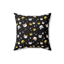Load image into Gallery viewer, Playful Cat-Themed Decorative Pillow
