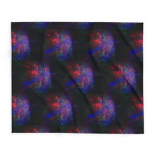 Load image into Gallery viewer, Vibrant Arctic Fleece Blanket for Cozy Nights and Celebrations

