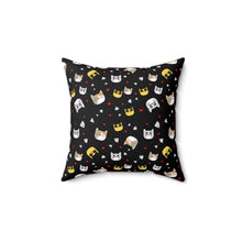 Load image into Gallery viewer, Playful Cat-Themed Decorative Pillow
