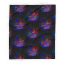 Load image into Gallery viewer, Vibrant Arctic Fleece Blanket for Cozy Nights and Celebrations
