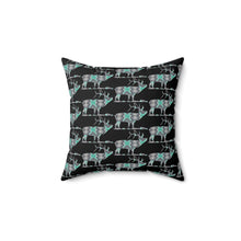 Load image into Gallery viewer, Decorative Elk Print Pillow for Cozy Rustic Decor
