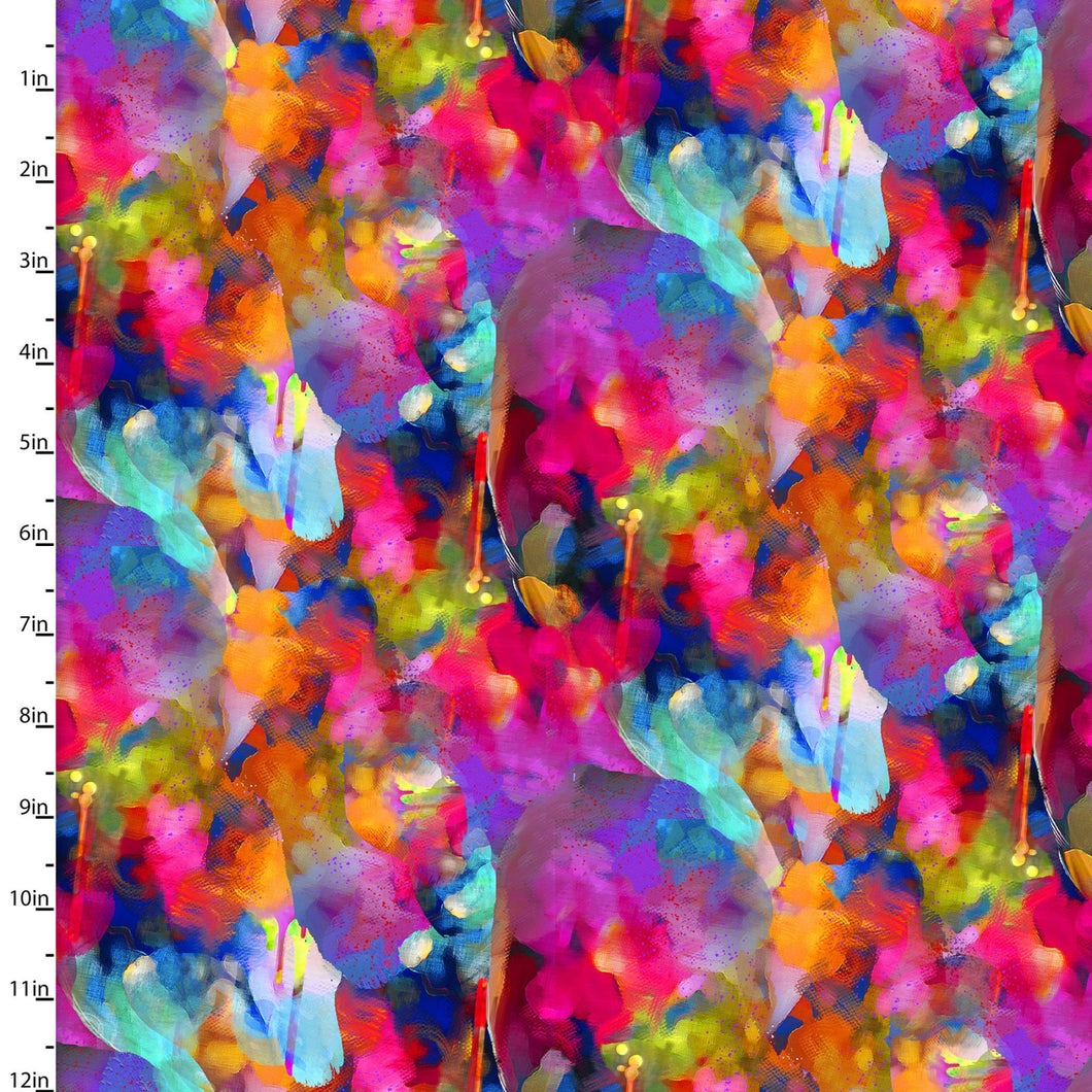 Rhythm and Hues Cotton Fabric