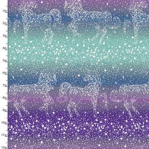 Handmade Placemat Or Table Runner Starlight Star Unicorn Sparkle Glitter