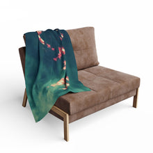 Load image into Gallery viewer, Cozy Arctic Fleece Blanket with Majestic Deer Design - Perfect for Winter Holidays
