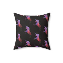 Load image into Gallery viewer, Whimsical Unicorn Print Pillow
