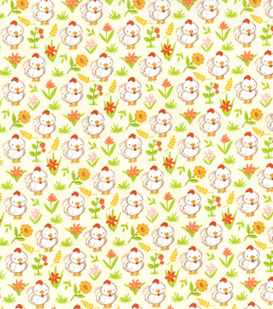 Handmade Placemat Or Table Runner Farm Baby Chickens on Yellow Nursery