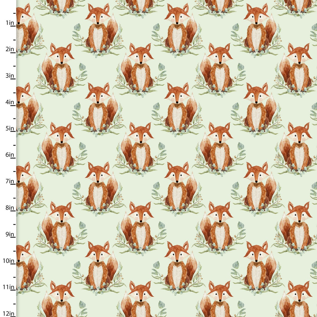 Handmade Placemat Or Table Runner Forest Friends Fox