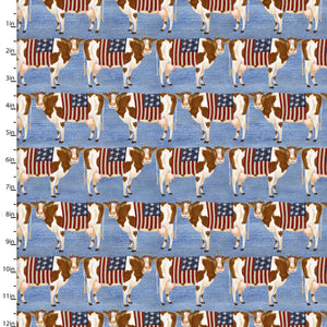 Handmade Placemat Or Table Runner Hometown America Home Cows