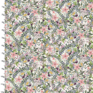 Handmade Placemat Or Table Runner Touch of Spring Floral