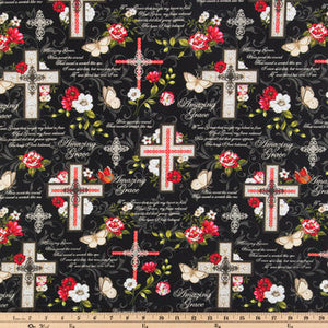 Amazing Grace Cotton Calico Fabric