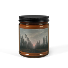 Load image into Gallery viewer, Calm Horizon Scented Soy Candle - Amber Jar, Aromatic Relaxation for Home Decor &amp; Gifting
