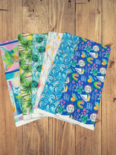 Load image into Gallery viewer, Seas the Day by 3 Wishes Flat Fold Assortment 22 Yard Bundle Cotton Fabric
