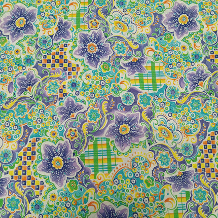 Floral Patterns Cotton Fabric