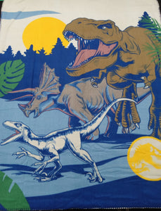 Jurassic World Fleece 40" x 50" Throw Blanket