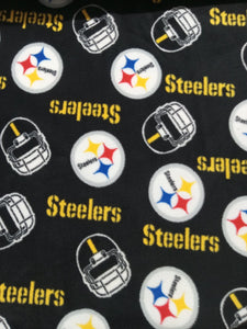 Steelers Solid Black Fleece