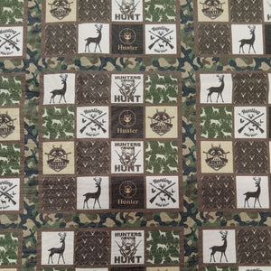 Hunting Camo Lightweight Canvas Fabric