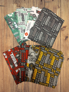 8 Fat Quarters - Assorted Tonka Fat Quarter Bundle