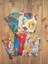 Load image into Gallery viewer, 8 Half Yards  - Assorted Marshall, Rubble, Chase, and Friends Paw Patrol Half Yard Bundle
