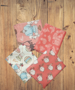 4 Fat Quarters - Assorted Kewpie Fat Quarter Bundle