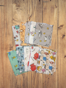 10 Fat Quarters - Assorted Peanuts Fat Quarter Bundle