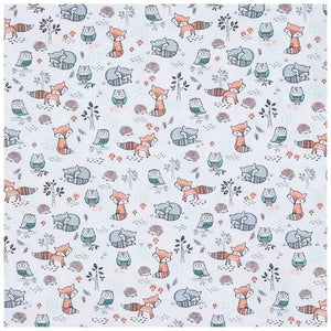 Charming Woodland Cotton Calico Fabric