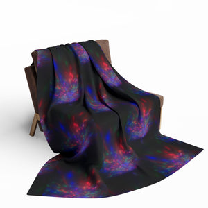 Vibrant Arctic Fleece Blanket for Cozy Nights and Celebrations