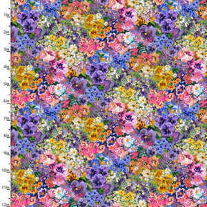 Handmade Placemat Or Table Runner Love is All Around Floral Treasure Multi