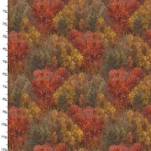 Handmade Placemat Or Table Runner Whitetail Country Forest Texture Multi