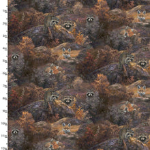Load image into Gallery viewer, Handmade Placemat Or Table Runner Whitetail Country Scenic Critters Multi
