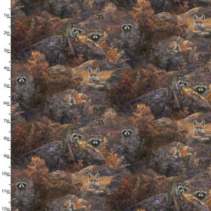 Handmade Placemat Or Table Runner Whitetail Country Scenic Critters Multi