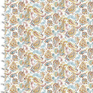 Handmade Placemat Or Table Runner Pumpkin Please Picturesque Paisley