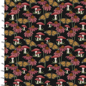 Handmade Placemat Or Table Runner Autumn Meadow Flowers Of The Black