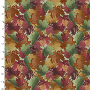 Handmade Placemat Or Table Runner Autumn Meadow Fallen Leaves Multi