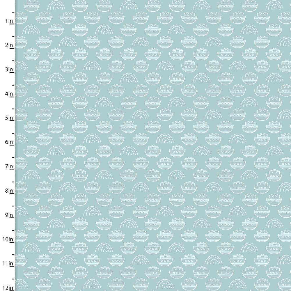Handmade Placemat Or Table Runner Two by Two Allover Ark Blue