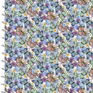 Handmade Placemat Or Table Runner BBunny Kisses & Easter Wishes Butterfly Bouquet Multi