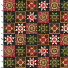 Load image into Gallery viewer, Handmade Placemat Or Table Runner Hold Your Horses Barnstar Quilt Multi
