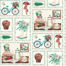 Load image into Gallery viewer, Handmade Valance or Curtain Panel Rural Fantasy
