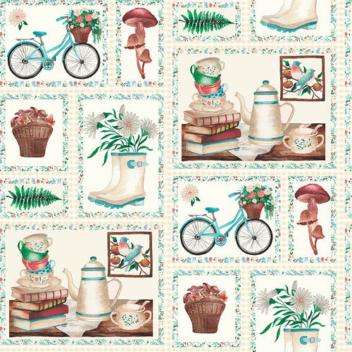Rural Fantasy Cotton Fabric