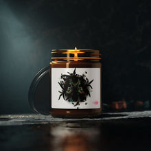 Load image into Gallery viewer, Butterfly Scented Soy Candle - Eco-Friendly Amber Jar
