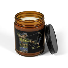 Load image into Gallery viewer, Hunting Themed Scented Soy Candle - Amber Jar, Multi-Size

