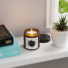 Load image into Gallery viewer, Butterfly Scented Soy Candle - Eco-Friendly Amber Jar
