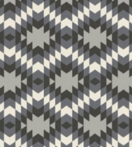 Nordic Diamonds Cotton Fabric