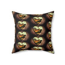 Load image into Gallery viewer, Nature-Inspired Heart Pillow | Cozy Home Decor
