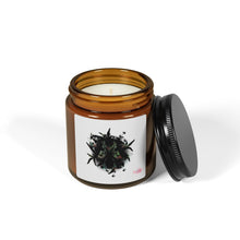 Load image into Gallery viewer, Butterfly Scented Soy Candle - Eco-Friendly Amber Jar
