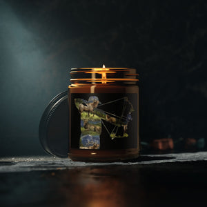 Hunting Themed Scented Soy Candle - Amber Jar, Multi-Size
