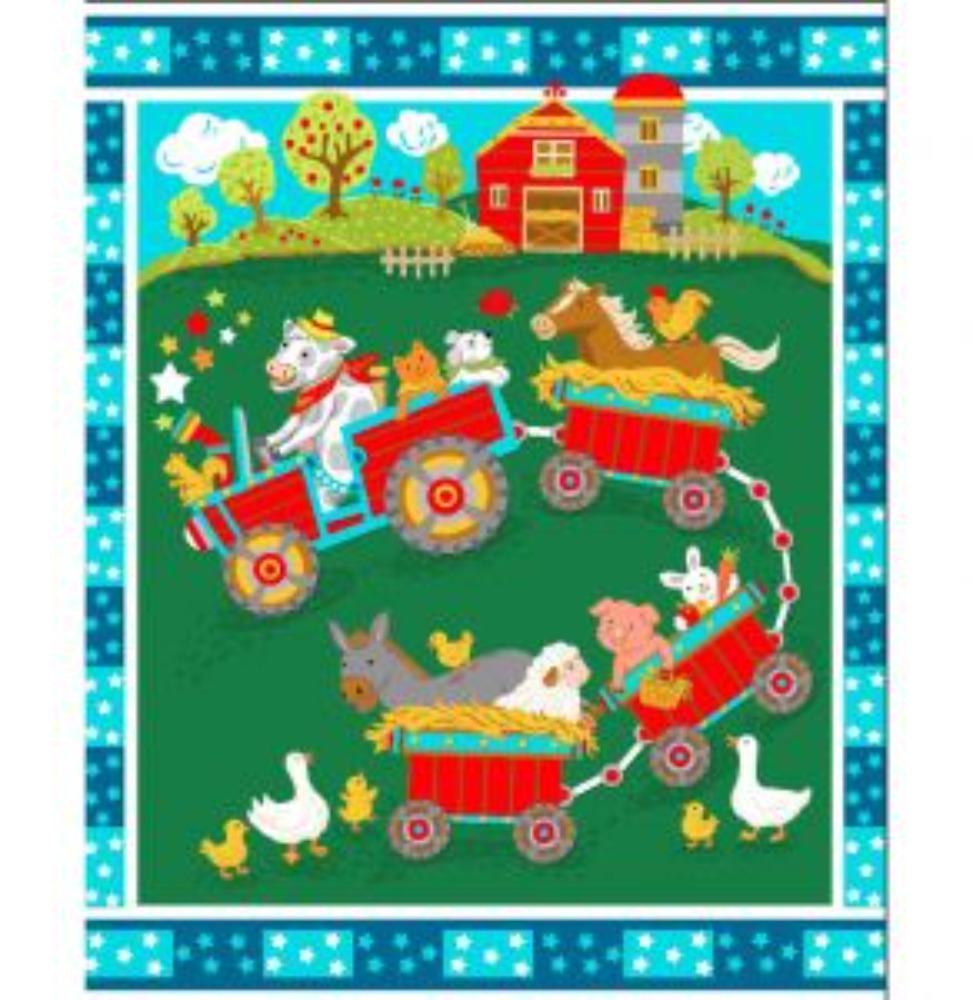 Handmade Tapestry “Farm Tractor