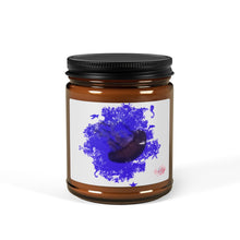 Load image into Gallery viewer, Jelly Fish Scented Soy Candle - Multi-Size Amber Jar with Calm Design
