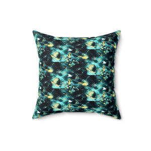 Ocean Animals Square Pillow - Cozy Decorative Cushion for Home Decor