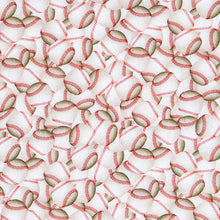 Load image into Gallery viewer, Baseballs Calico Cotton Fabric
